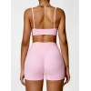 Женский спортивный комплект Shorts Push-up + Top model 128